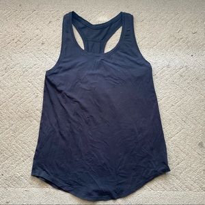 LULULEMON black pleated Love tank top 4